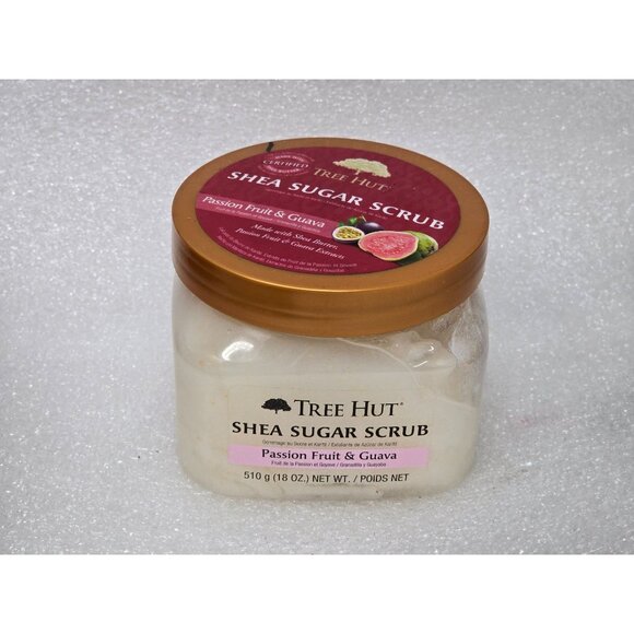 Tree Hut Shea Sugar Scrub Passion Fruit & Guava 18 Oz Exfoliating - Picture 1 of 2